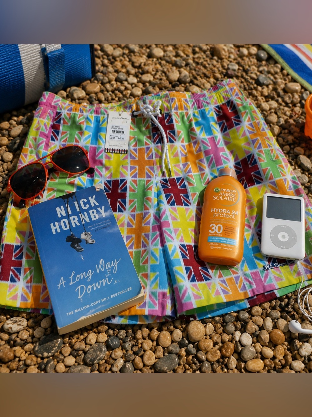 NEW WITH TAGS - Ben Sherman “Painted Jacks” swim shorts - priced $79+tax